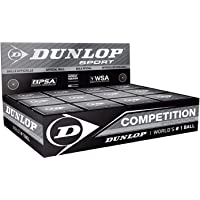 Dunlop Pro - Paquete de pelotas de Squash (12 unidades)